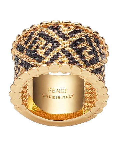 Women's Forever Fendi ring .